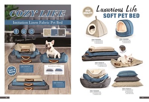 <span class=keywords><strong>Petstar</strong></span> Cama Suave de Tela de Lino de Imitación para Perro, Cojín para Mascotas - Product Image 6