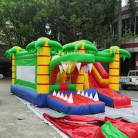 Structure gonflable et château gonflable sur mesure avec toboggan aquatique, capacité 500 kg, installation facile, vente en gros