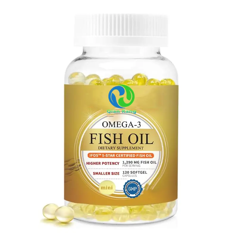 Più competitivo alta e migliore omega 3 olio di pesce softgel capsule di piccole dimensioni facile da ingoiare per le donne e gli uomini