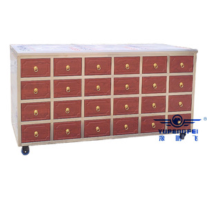 ตู้ยาจีนเหล็กยูเพิงเฟย แบบหลายลิ้นชัก สำหรับเก็บสมุนไพร ใช้ในโรงพยาบาล - Product Image 2