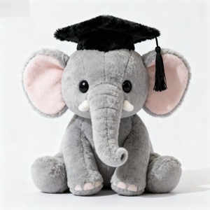 Juguetes de Peluche Personalizados Rellenos de Algodón PP para Zoológico, Incluyendo <span class=keywords><strong>Dr</strong></span>. Elefante, Conejo, Koala, etc. Tamaño de 30 cm, ODM/OEM Disponible - Product Image 4