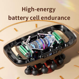 Pistola de masaje eléctrica barata al por mayor, 20 cabezales, brazo trasero, hombro, cuello, pierna, fascia, masajeador, pistola de masaje muscular de tejido profundo - Product Image 5