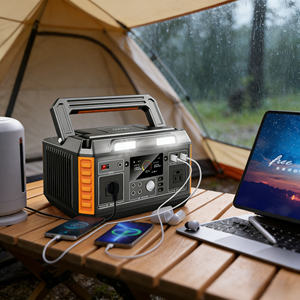 Estación de Energía Portátil de 600W A6 520Wh con Carga Inalámbrica UPS, 1500 Ciclos, 5 Años de Vida Útil, Enchufe Europeo - Product Image 6