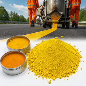 Peinture thermoplastique haute performance pour marquage routier, peinture réfléchissante à chaud pour la construction de routes - Product Image 1