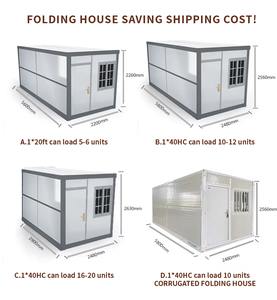 <span class=keywords><strong>Casa</strong></span> Prefabbricata Pieghevole di Alta Qualità, Modulare, a Basso Costo, Container Abitativo da 20 Piedi, <span class=keywords><strong>Casa</strong></span> Container Economica - Product Image 3