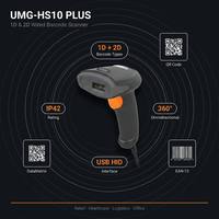 Lecteur de codes-barres filaire rapide 1D 2D USB HID Plug and Play pour caisse de point de vente au détail
