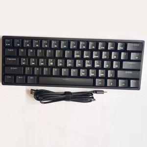 BAJEAL K101 61 Key Mechanical Gaming <b>Keyboard</b> RGB Backlit <b>Wired</b> Programmable Anti Ghosting Compact Design - Product Image 4