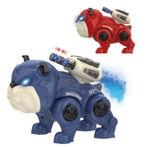 EPT telecomando spruzzatura Robot bambini giocattoli interattivi di tecnologia nuovo 2026 telecomando elettronico cane con luci e musica - Product Image 1