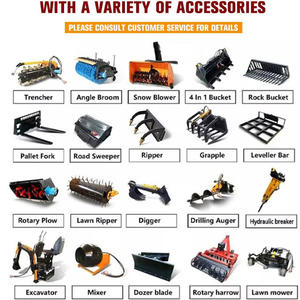 Obral mesin pemuat Skid Steer roda pemuat Mini Model baru - Product Image 6