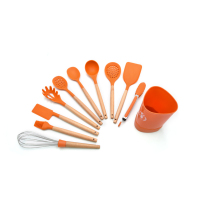 Set Peralatan Masak Silikon 11PCS Peralatan Dapur Set Peralatan Masak Tahan Panas Alat Dapur