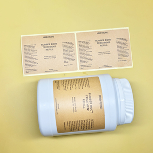 Etiquetas de Laminación Mate con Logotipo Personalizado de China, Etiquetas Autoadhesivas de Papel Recubierto Impermeable, Pegatinas Negras para Cuidado Personal - Product Image 5