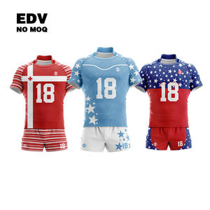 Meilleures ventes Chemise de rugby pour hommes Style décontracté Uniformes de rugby de l'équipe Uniforme de rugby au design personnalisé - Product Image 4