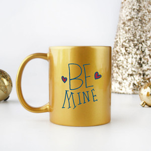 แก้วมัคทองคำและเงิน Be Mine - Product Image 2