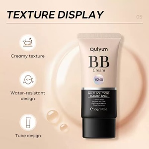 Base de Maquillaje BB Cream Hidratante de Cobertura Total para Piel Seca, Base Líquida, Corrector Blanqueador con Perla - Product Image 3