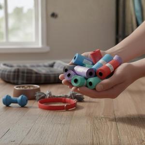 Sacchetti Biodegradabili per Escrementi di Cane Yommy 32x22cm, Sacchetti Extra Spessi Impermeabili per lo Smaltimento dei Rifiuti degli Animali Domestici - Product Image 5