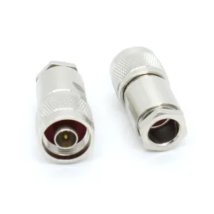 Đầu Nối Loại N 50Ohm Đồng Trục RF Đầu Nối Đực Chống Nước IP65 Đầu Nối N Lắp Ráp