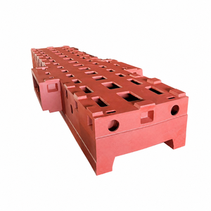 Pièces de base CNC moulées sur mesure, cadre de base CNC en fonte grise, usinage de précision - Product Image 1