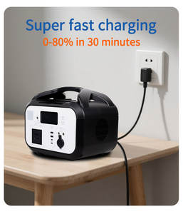 Esun Panneaux solaires hybrides Ac Dc Banque de générateur d'énergie pour le <span class=keywords><strong>camping</strong></span> 600w Centrales électriques portables de stockage d'énergie - Product Image 5