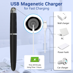 <strong>Wholesale</strong> USB Rechargeable Waterproof <strong>Massage</strong> Stick Female <strong>Electric</strong> <strong>Massage</strong> Climax Masturbation Mini Pen Vibrator - Product Image 5