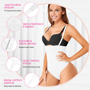 Donne Sexy all'ingrosso <span class=keywords><strong>perizoma</strong></span> <span class=keywords><strong>modellante</strong></span> senza cuciture busto aperto tute a vita alta controllo della pancia <span class=keywords><strong>perizoma</strong></span> Shapewear - Product Image 3