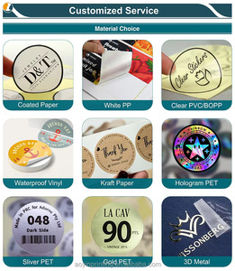 Etiquetas Adhesivas Impermeables con Logotipo, Pegatinas Personalizadas de PVC, Pegatinas Troqueladas Resistentes a los Rayos UV, Impresión de Calcomanías - Product Image 5