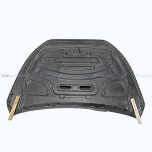 Capó VQ37 para Infiniti Q50 Q50S VQ37 V37 2014-2025, tipo AM, de fibra de carbono, con ventilación frontal. - Product Image 3