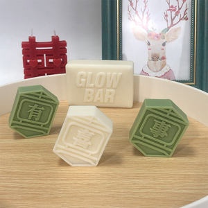 Moule à savon en Silicone fait main, moule à savon en Silicone, 50g, bricolage de lettres, aromathérapie, écriture anglaise - Product Image 2