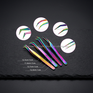 Juego de Pinzas para Pestañas de Acero Inoxidable de Precisión ASAP, Duraderas, para Profesionales y Salones de Extensión de Pestañas, Punta Suave, Kit Clásico - Product Image 5