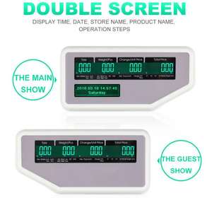 <span class=keywords><strong>Digi</strong></span> Barode 라벨 스케일 320 15kg 30kg 바코드 스케일 터치 스크린 신선한 시장 소매점 - Product Image 5