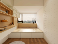 Personnalisation de la conception intégrée pour toute la maison : chambre, salon, bureau, design moderne, hôtel, écologique, durable, bibliothèque, armoire, bureau