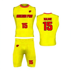 Tenue de sport professionnelle de football 7 contre 7, uniforme personnalisé imprimé par sublimation, vêtements d'entraînement pour hommes, tissu léger et respirant - Product Image 1