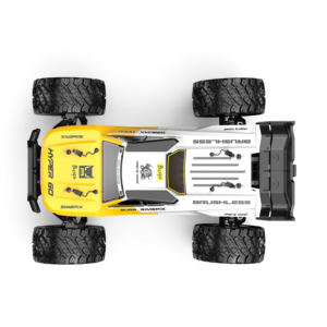 Voiture RC MJX Hyper Go 14207 53KMH Brushless <span class=keywords><strong>1</strong></span>/<span class=keywords><strong>14</strong></span> Haute Vitesse, Monster Truck RC 4x4 Tout-Terrain pour Courses - Product Image 6
