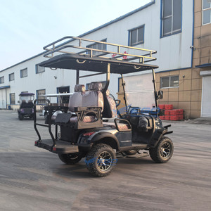 Voiturette de golf électrique tout-terrain personnalisée populaire, 4 places, pour la chasse, avec batterie au lithium, à vendre - Product Image 5