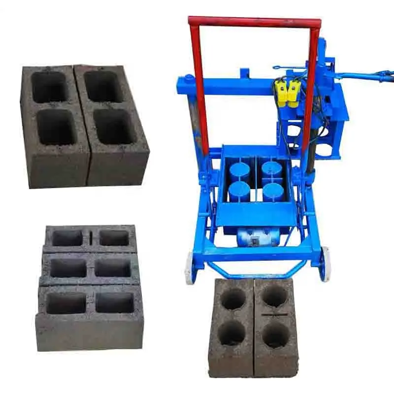 Machines manuelles de fabrication de briques d'argile Machines de fabrication de blocs de béton