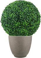 Sunnyglade 2 pièces, boule de topiaire artificielle à 4 couches de 157 pouces, faux buis en polyéthylène/PVC, boules décoratives pour jardin