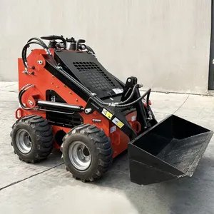 Hoge Kwaliteit Gloednieuwe Mini Skid Stuur Laders Voor Landschap Skid Stuur Loader Sneeuwblazer Grasmaaier