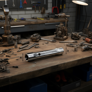 Llave de vaso métrica de 288 N, tamaño L, dimensiones A B - Product Image 3