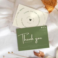 Cartoline di Lusso Personalizzate Ecologiche, Biglietti di Ringraziamento Personalizzati per Regali Aziendali e Promozioni