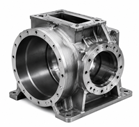 Boîtier de ventilateur industriel robuste usiné CNC |   Fabrication sur mesure pour les équipements miniers et industriels