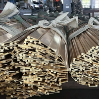 Barres en laiton extrudé de haute qualité, profilés en laiton à vendre