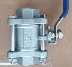 Prix usine 2025 – Vanne à boisseau sphérique manuelle 3 pièces en acier inoxydable 304 316 CF8M, 1/2 pouce DN15, avec poignée soudée – Excellent rapport qualité-prix - Product Image 4