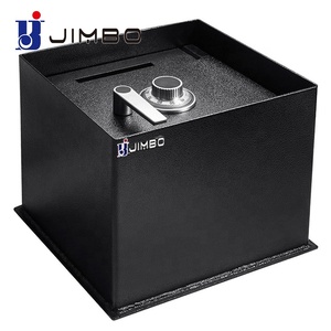 Jimbo Heavy-Duty thép chống cháy Thả An toàn Hộp tủ Top mở phía trước Ngân hàng-phong cách kim loại đồng xu tiền mặt tiền gửi sàn gắn - Product Image 2