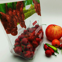 Sac d'emballage en plastique perforé, anti-humidité, anti-buée, respirant et refermable RDY pour fruits et bananes