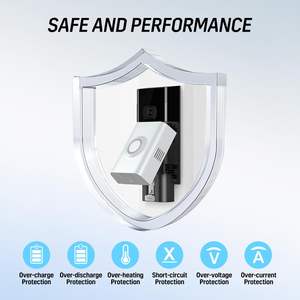 미국 재고 V4 충전식 카메라 배터리 링 초인종 1/2/3/4 스포트라이트 및 스틱 업 카메라 - Product Image 2