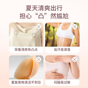 Patchs mammaires médicaux Daxi 6cm X 6cm 20 pièces jetables respirants invisibles pour femmes - Product Image 3