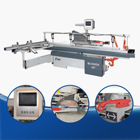 HSR Offre Spéciale prix compétitif machine à découper les panneaux de mélamine scie à panneau scie à table coulissante 45 ou 90 degrés pour le travail du bois