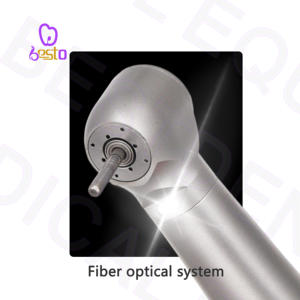 Bestto 수동 고속 치과 터빈 핸드피스 6 홀 광섬유 퀵 커플러 치과 장비 - Product Image 2