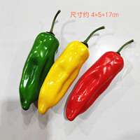 Pimienta Artificial Chili modelo de vegetales falsos juguete de comida para el hogar cocina fiesta decoración de Navidad