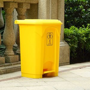 <span class=keywords><strong>Poubelle</strong></span> 13 gallons Bureau PlasticWaste Bin <span class=keywords><strong>50L</strong></span> Pedal Trash Can - Product Image 5
