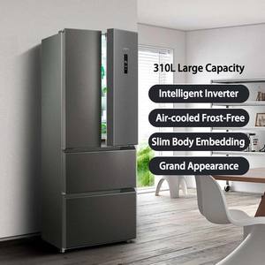 Refrigerador Inteligente Estilo Francés Frestec de 310L, Ahorro de Energía, Bajo <span class=keywords><strong>Ruido</strong></span>, Gran Almacenamiento, Equipo de Refrigeración para Cocina - Product Image 2
